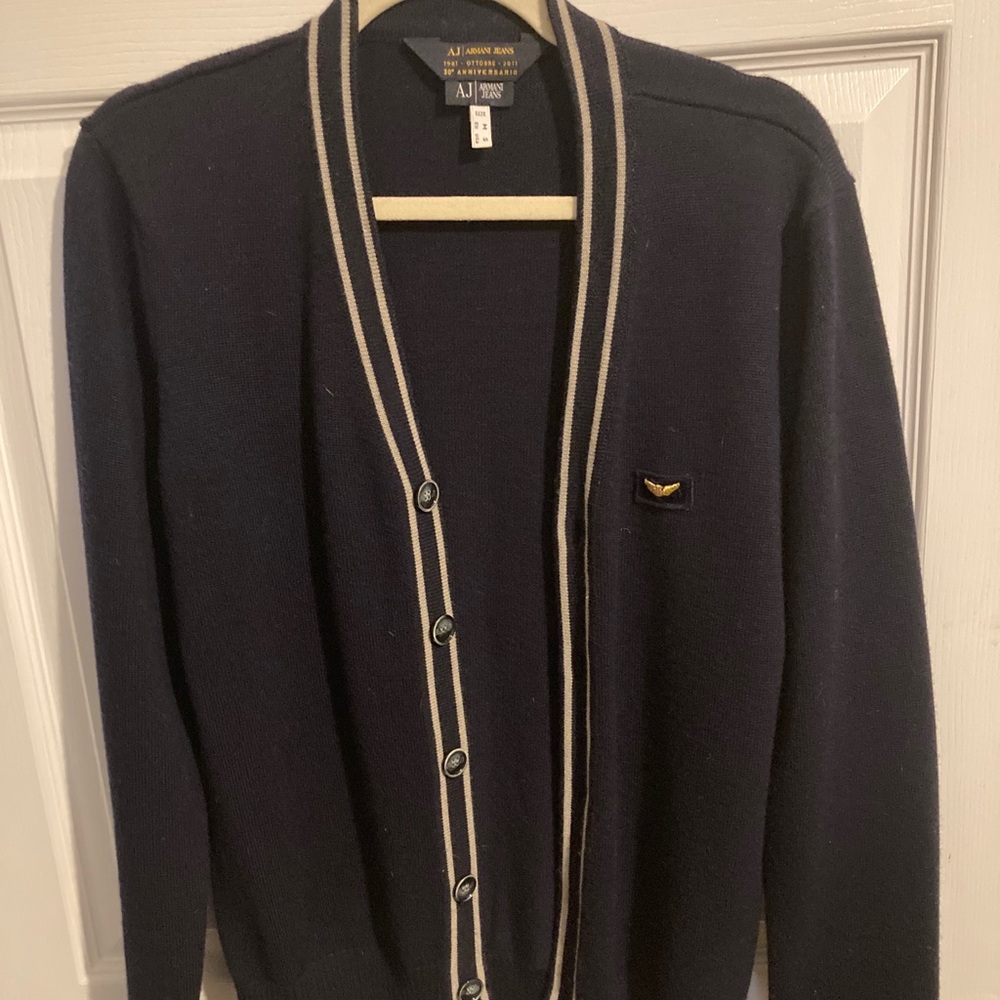 Armani Wool Cardigan